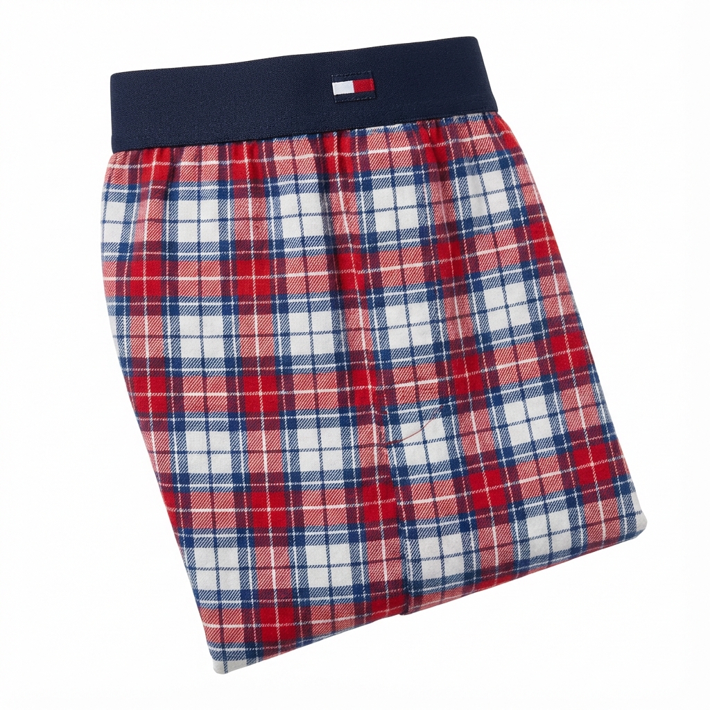 Boxer Woven Tommy Hilfiger a Cuadros - Tommy Hilfiger en tienda