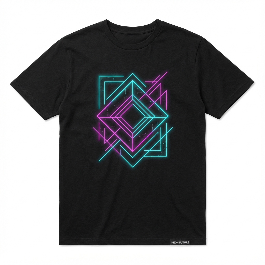Camiseta Gráfica Neón Urbana - Urban Style en tienda