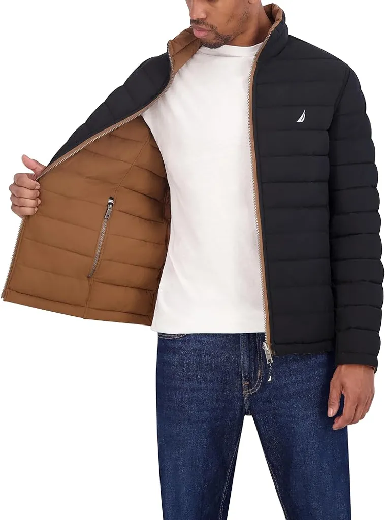 Chaqueta Hombre Poli Elástica Reversible Nautica - Nautica en tienda