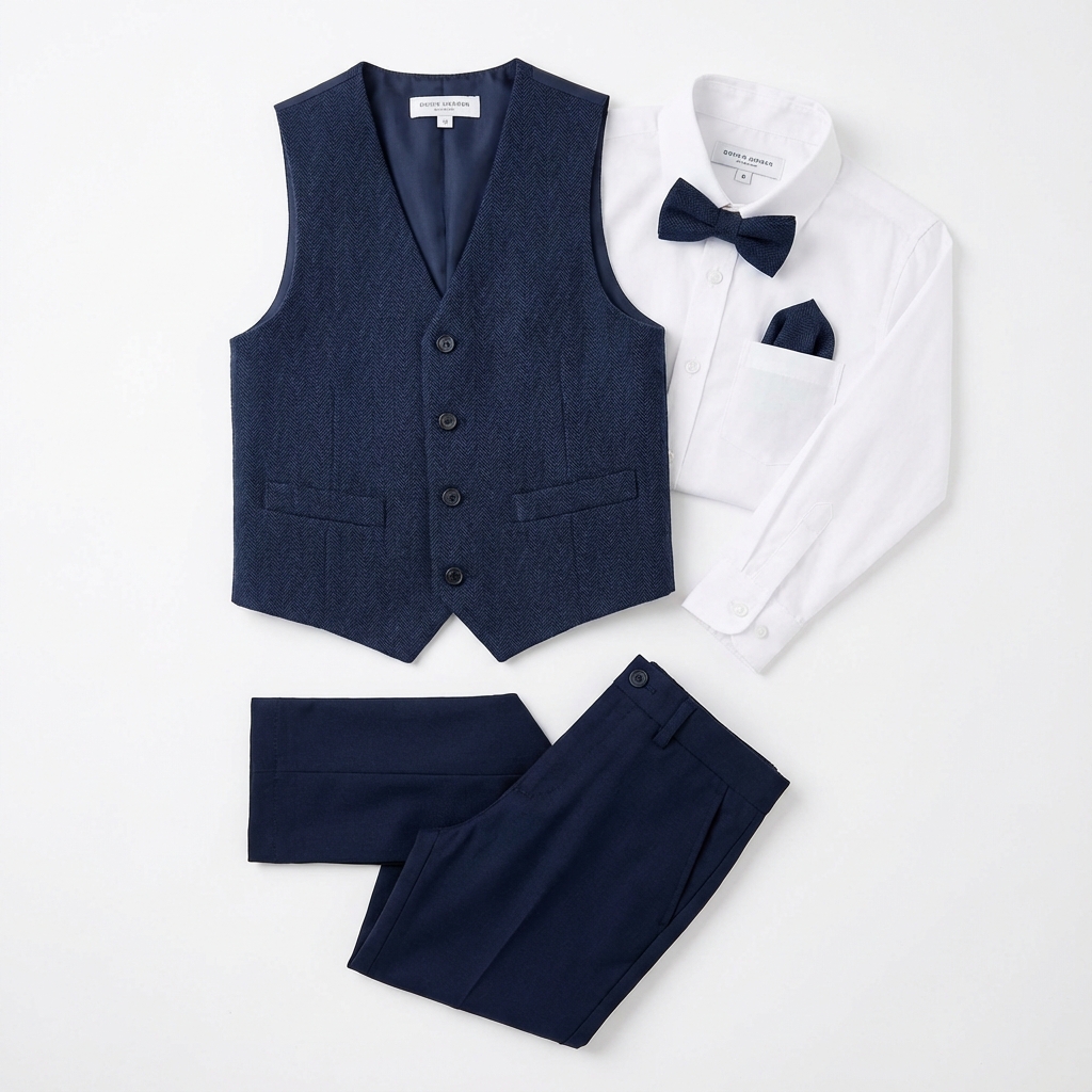 Conjunto Formal Chaleco y Pantalón - Nautica