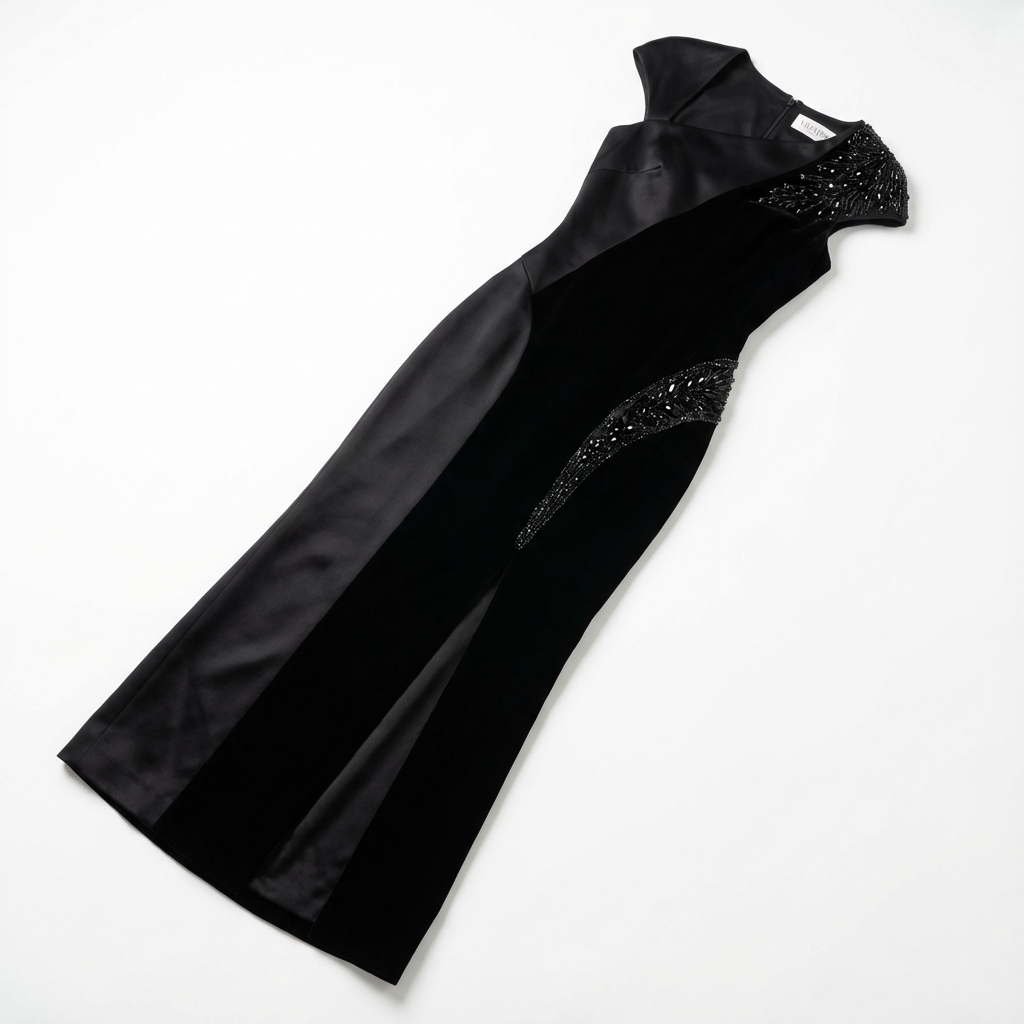 Vestido de Fiesta Negro Elegante - Calvin Klein