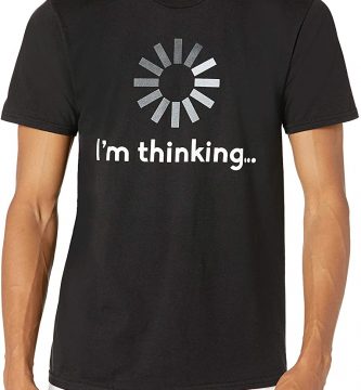 Camiseta con estampado divertido hombre